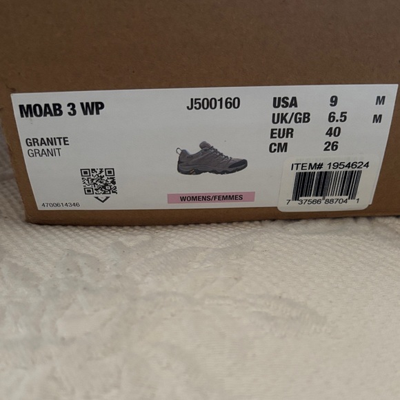 Merrell Charcoal Trail Shoes - Picture 8 of 9